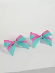 Лазурный банты для девочек, 2 штуки