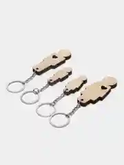 Белый ключница настенная "Семья"