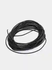 Черный термостойкий силиконовый монтажный провод 30 AWG - 12 AWG