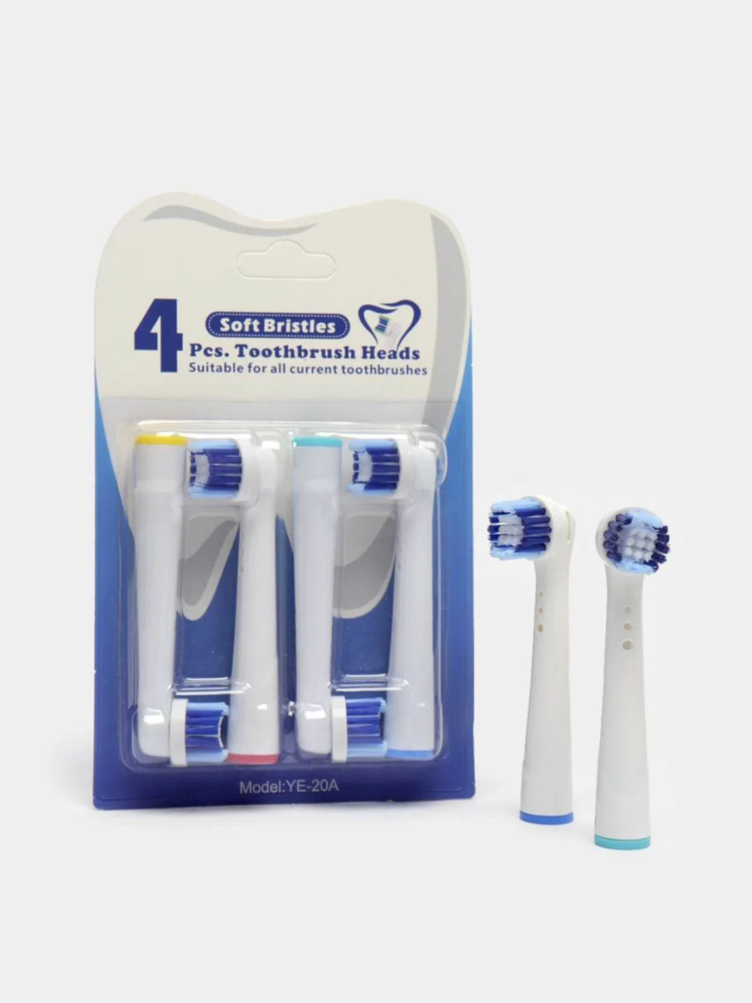 Темно-синий насадки для электрической зубной щетки Oral B Braun, CS Medica 485, B.Well 810, 820