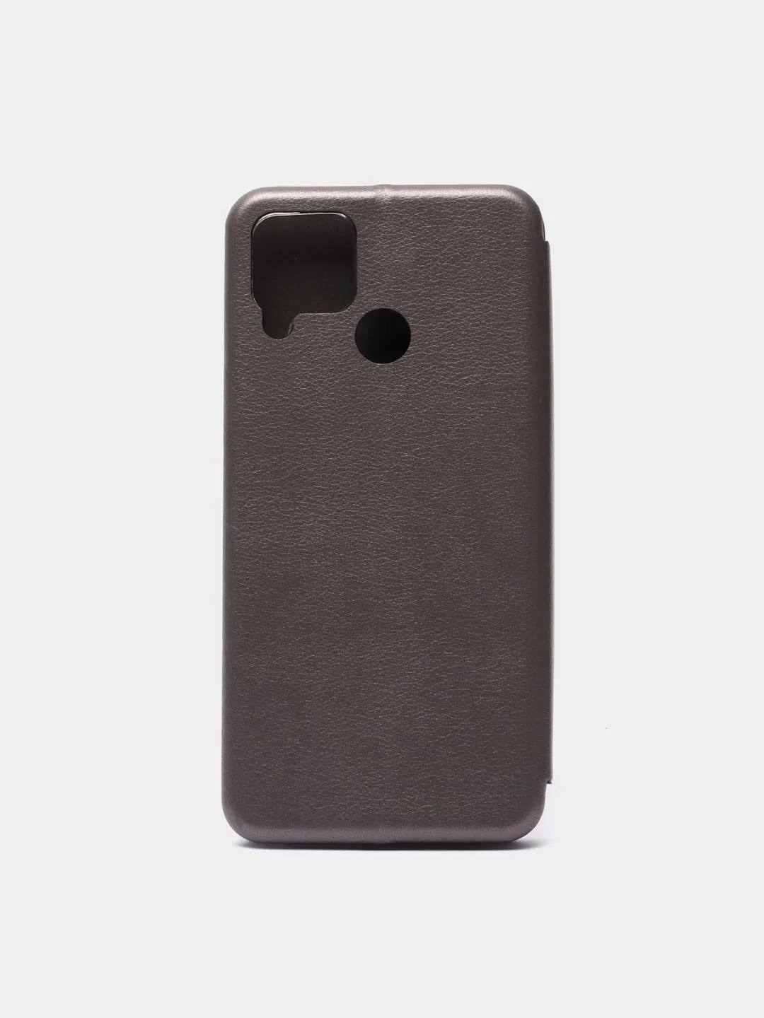 Серебряный чехол книжка Realme C15 / C25 / C25S Реалми С15 / С25 / С25С