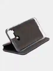Серебряный чехол книжка Realme C15 / C25 / C25S Реалми С15 / С25 / С25С