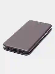 Серебряный чехол книжка Realme C15 / C25 / C25S Реалми С15 / С25 / С25С