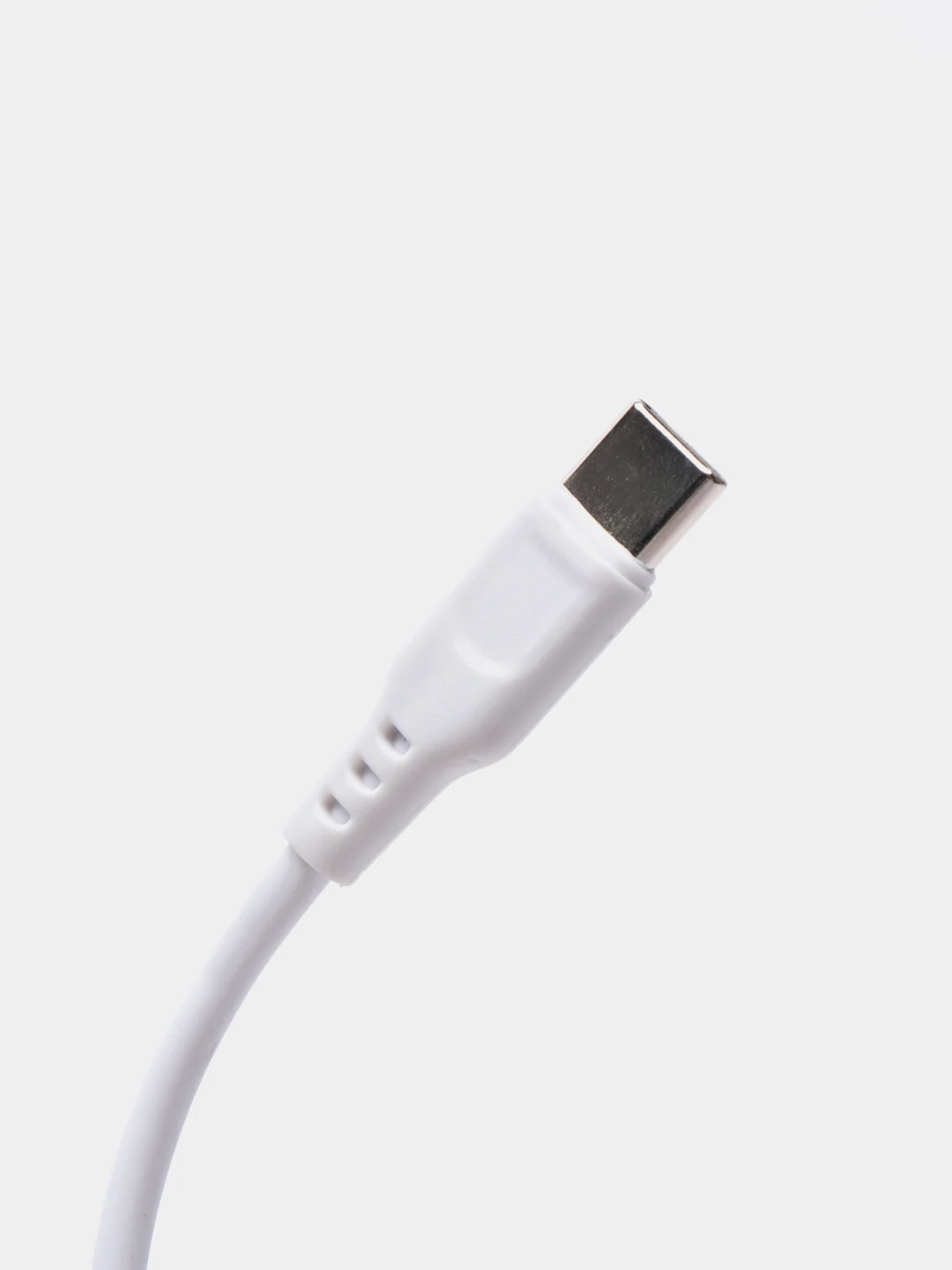 Черный кабель Denmen D01 microUSB, Type-C, Lightning быстрая зарядка, 1 м