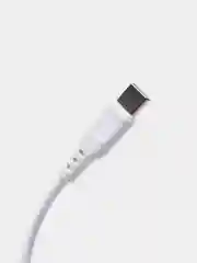 Черный кабель Denmen D01 microUSB, Type-C, Lightning быстрая зарядка, 1 м