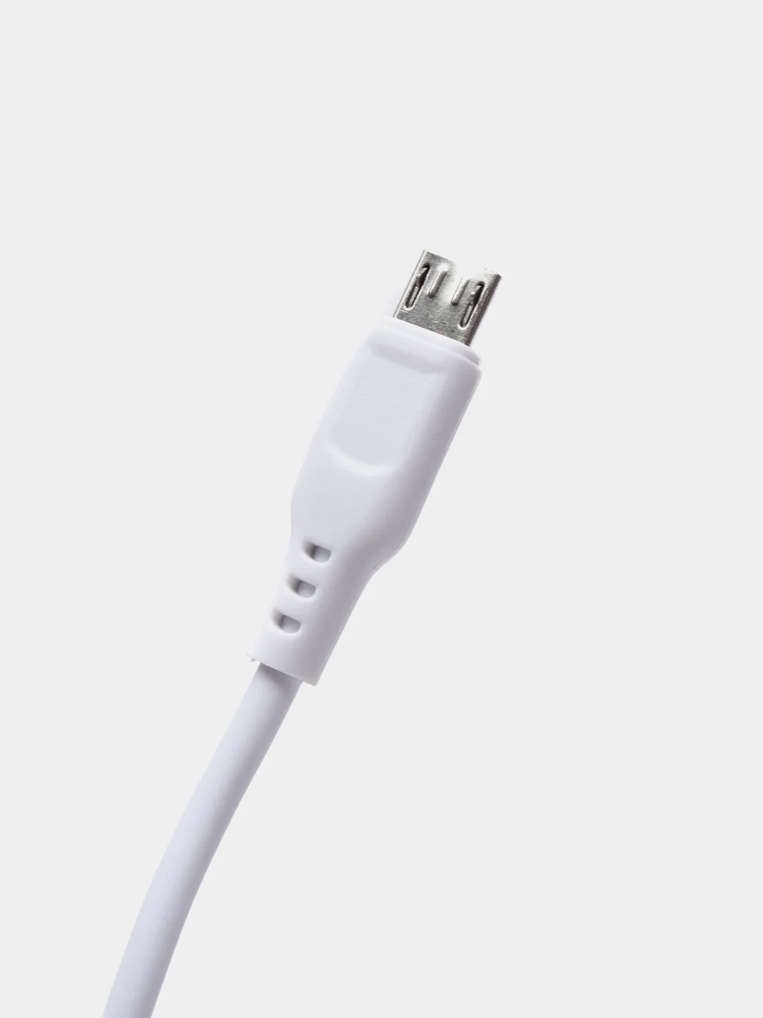 Черный кабель Denmen D01 microUSB, Type-C, Lightning быстрая зарядка, 1 м