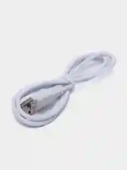 Черный кабель Denmen D01 microUSB, Type-C, Lightning быстрая зарядка, 1 м