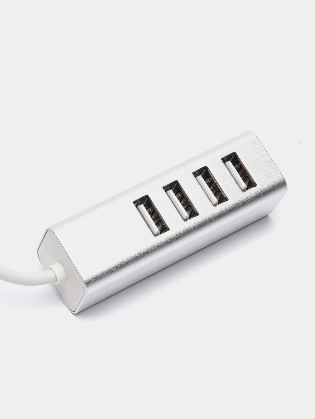 Белый хаб, Адаптер, Разветвитель Hoco HB1 на 4 USB HUB