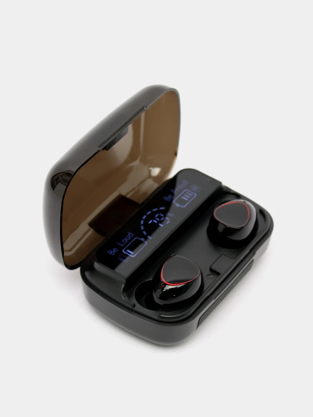 Черный беспроводные наушники TWS M10 Bluetooth, с микрофоном и с Power Bank