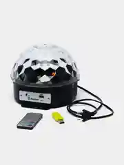 Диско-шар светодиодный - LED дискошар с Bluetooth, флешкой и пультом