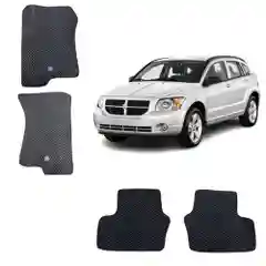 Черный автомобильные 3-D коврики EVA в салон для DODGE CALIBER