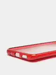Красный чехол Xiaomi Redmi Note 10 Pro, Сяоми Редми Нот 10 Про, блестящий