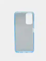 Голубой чехол Huawei Honor 10X Lite, Хуавей Хонор 10Х Лайт, блестящий