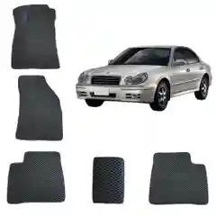 3-D Автомобильные EVA, ЭВА, ЕВА коврики для HYUNDAI SONATA 4 / ХЕНДАЙ СОНАТА 4 поколение