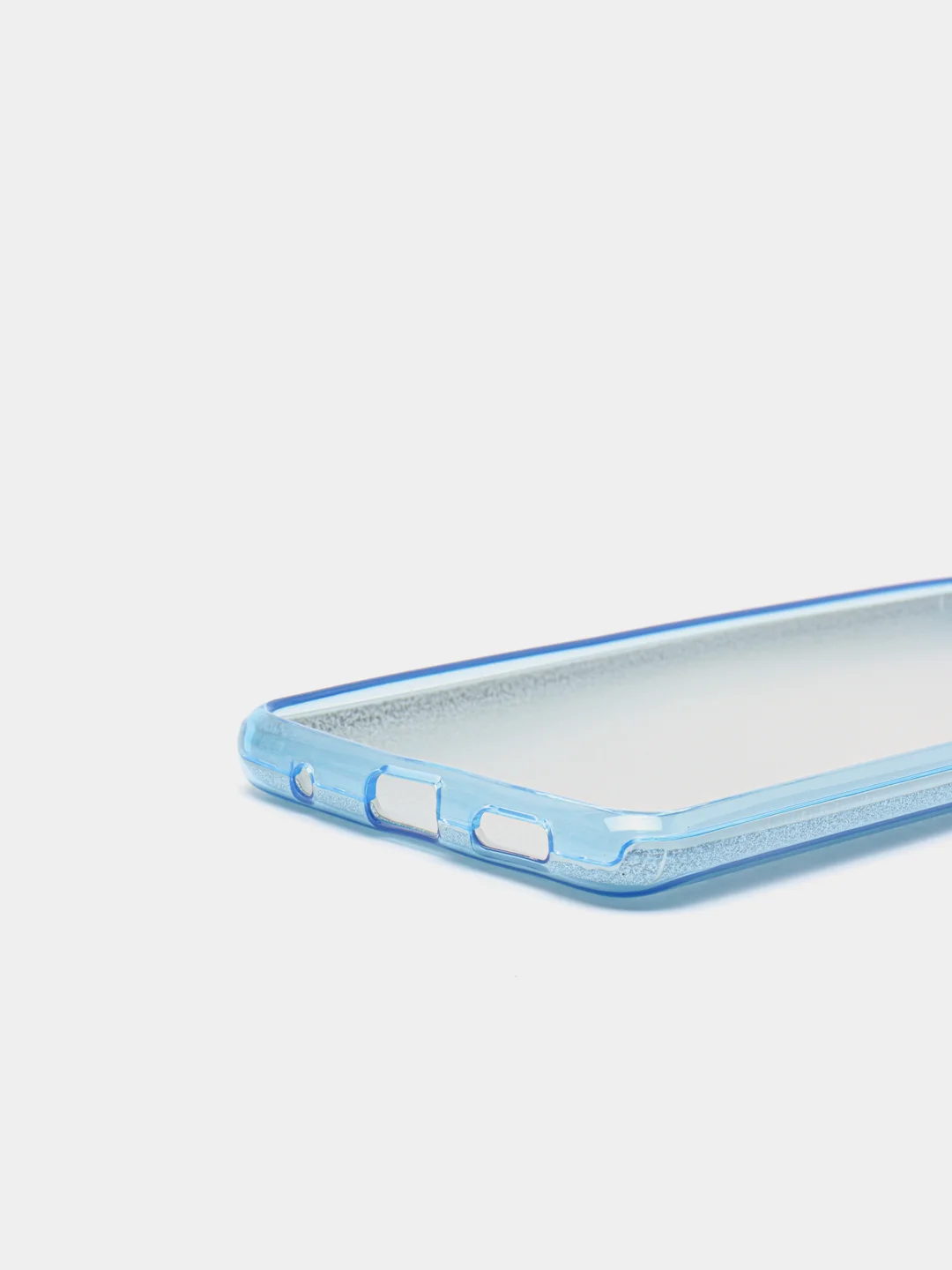 Голубой чехол Xiaomi Redmi Note 10 Pro, Сяоми Редми Нот 10 Про, блестящий