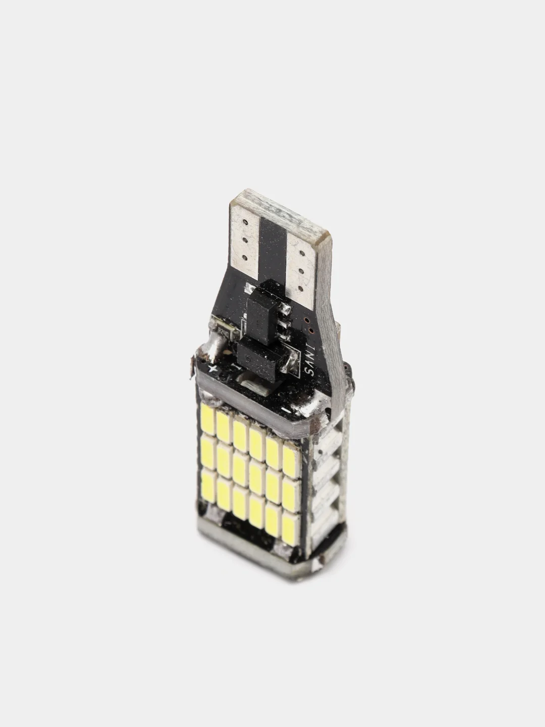 Белый габаритные светодиодные лампы T10 W5W 26SMD и T15 W16W на огни на габаритки и задний ход