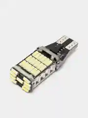 Белый габаритные светодиодные лампы T10 W5W 26SMD и T15 W16W на огни на габаритки и задний ход