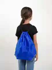 Синий мешок для обуви