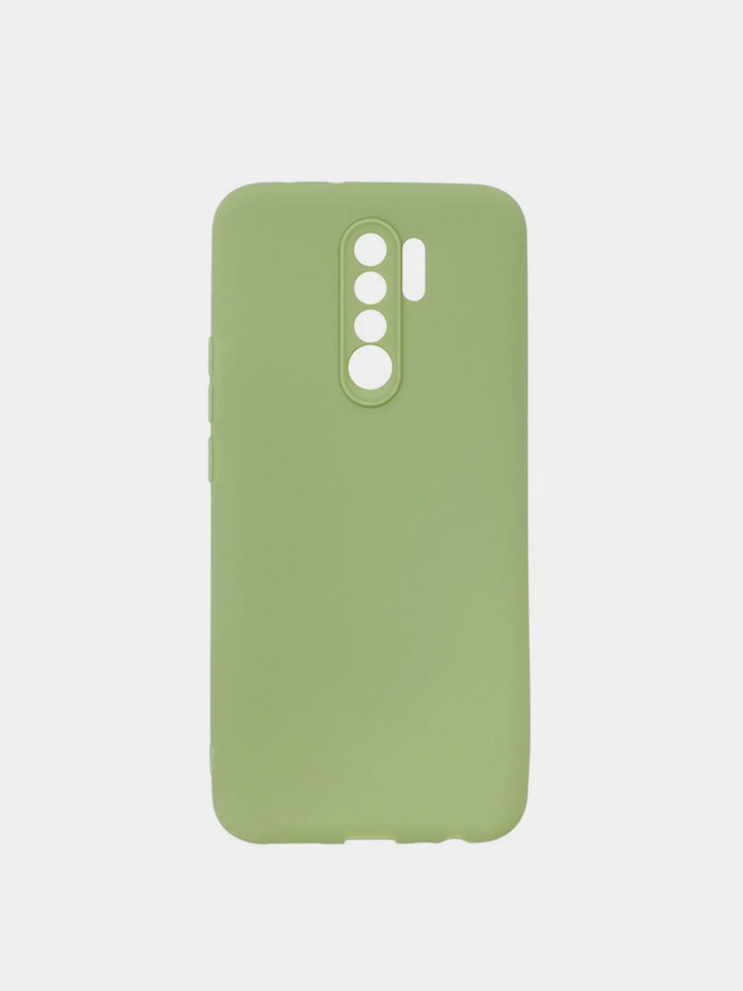 Оливковый чехол для Xiaomi Redmi 9 силиконовый