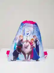 Лазурный мешок для обуви с мультгероями