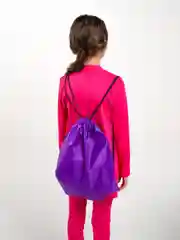 Фиолетовый мешок для обуви