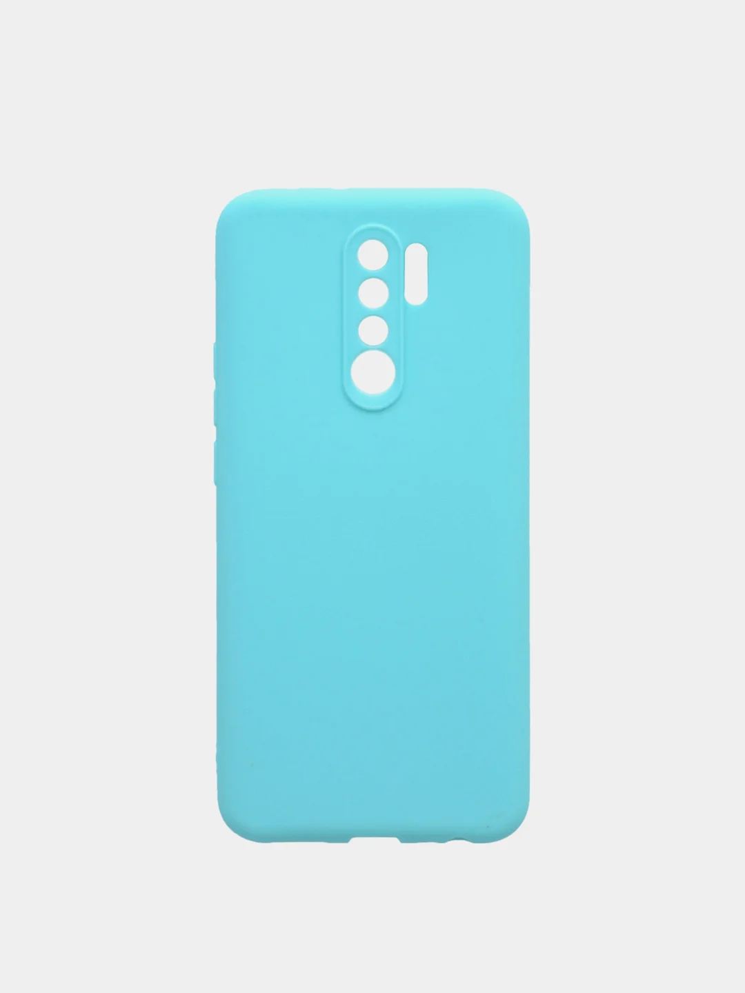 Бирюзовый чехол для Xiaomi Redmi 9 силиконовый