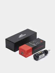 Тату машинка с беспроводным портотивным блоком питания Pen Fox Wireless Rotary