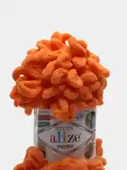 Медный пряжа с большими петельками Puffy Alize (Ализе Пуффи), разные цвета