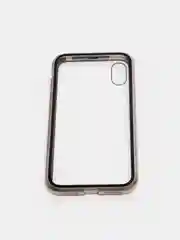 Золотой магнитный металический чехол IPhone  эйпл стальной x xs xr 11 pro черный золотой серебряный серый стекло стеклянный