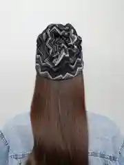 Серый шарф-труба