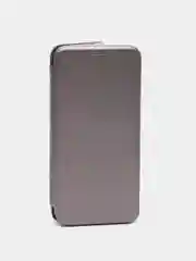 Серебряный чехол-книжка Huawei Y6P (Хуавей У6П)