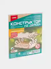Карамельный конструктор из дерева "Кормушка для птиц" Lori, дизайн на выбор