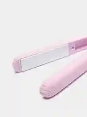 Розовый мини утюжок для укладки