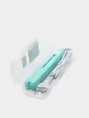 Бирюзовый плойка мини гофре для волос