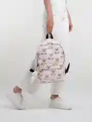 Белый рюкзак женский "Медвежонок"