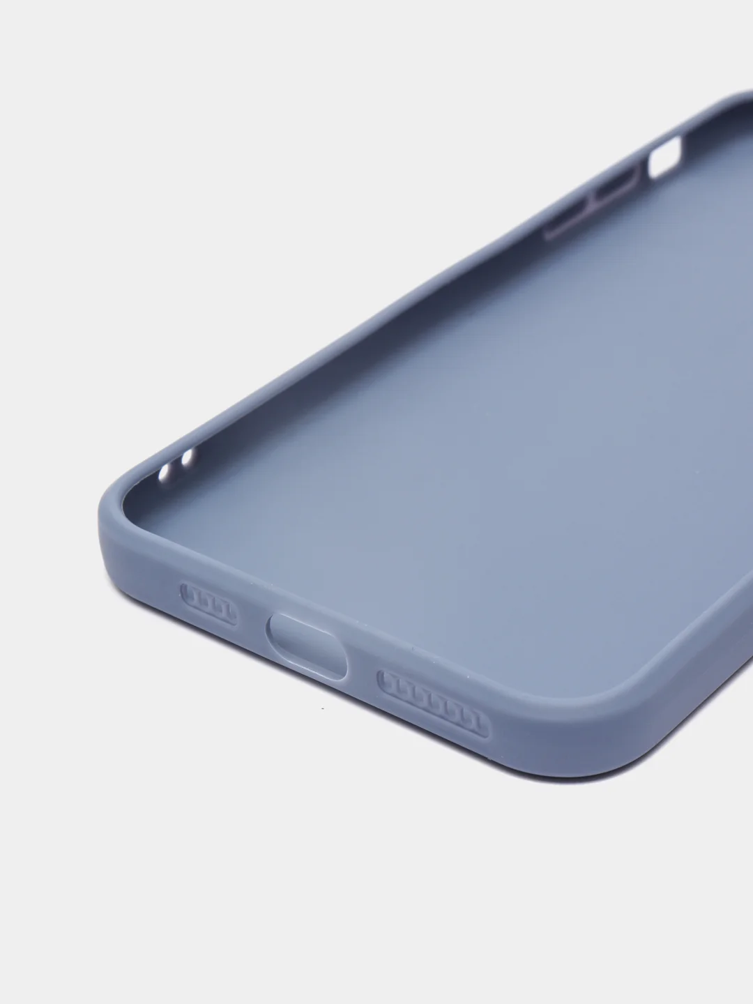 Серый меланж чехол для iPhone 6, 6S, 7, 8, SE 2020, 7 Plus, 8 Plus, X, XS, XS Max, XR, 11, 11 Pro, 11 Pro Max, 12