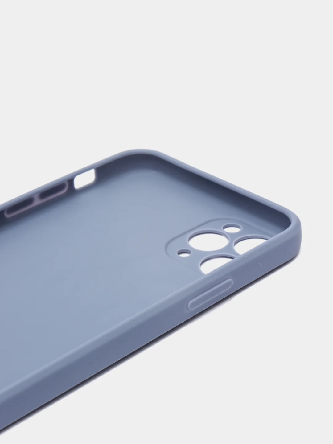 Серый меланж чехол для iPhone 6, 6S, 7, 8, SE 2020, 7 Plus, 8 Plus, X, XS, XS Max, XR, 11, 11 Pro, 11 Pro Max, 12