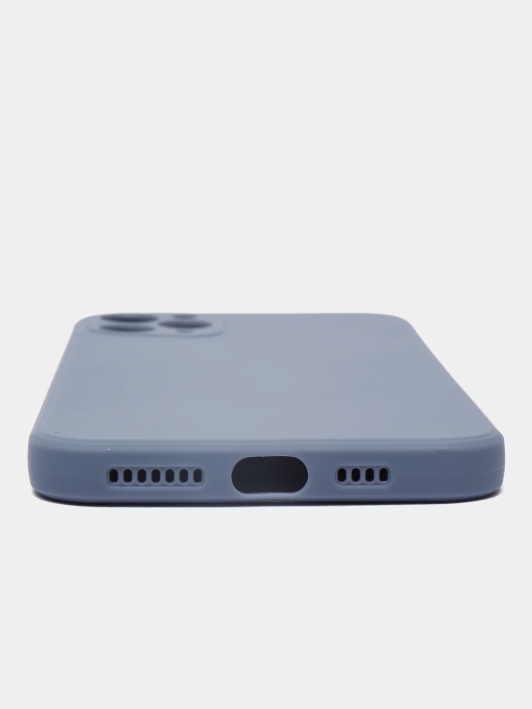 Серый меланж чехол для iPhone 6, 6S, 7, 8, SE 2020, 7 Plus, 8 Plus, X, XS, XS Max, XR, 11, 11 Pro, 11 Pro Max, 12