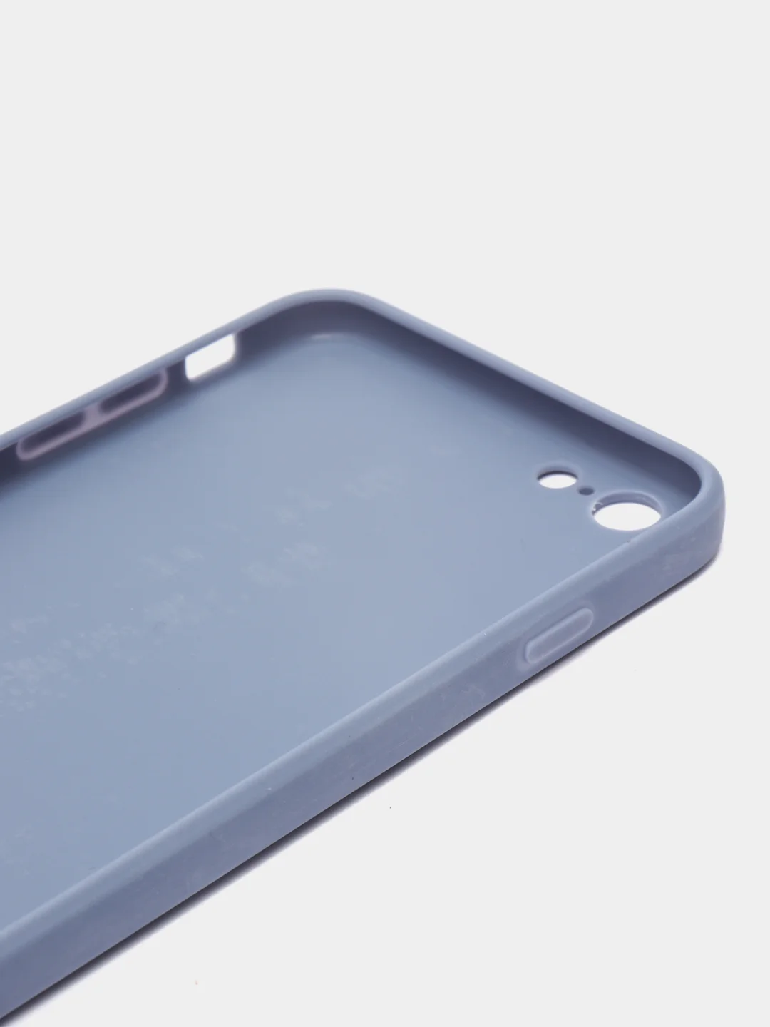 Серый меланж чехол для iPhone 6, 6S, 7, 8, SE 2020, 7 Plus, 8 Plus, X, XS, XS Max, XR, 11, 11 Pro, 11 Pro Max, 12