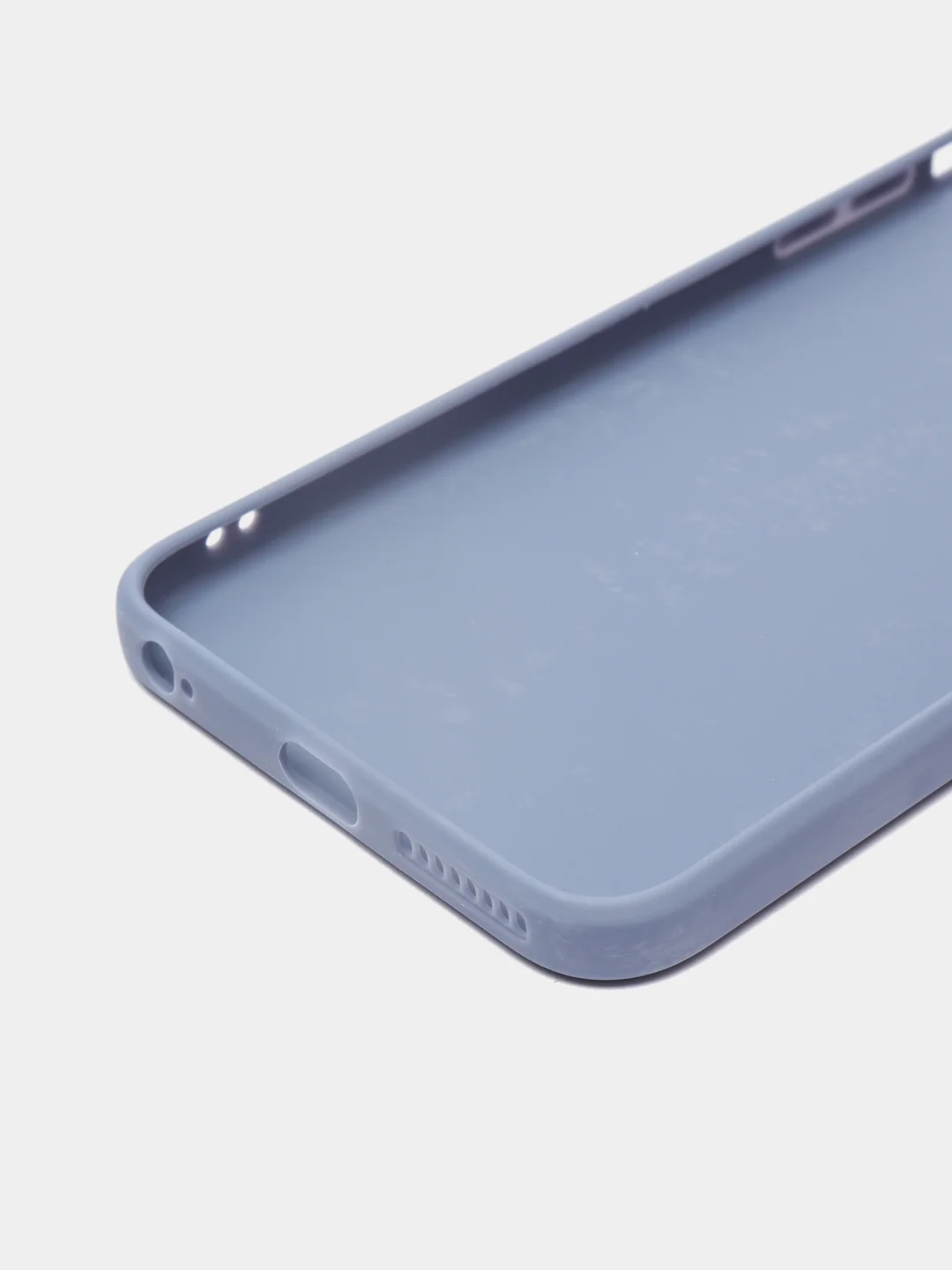 Серый меланж чехол для iPhone 6, 6S, 7, 8, SE 2020, 7 Plus, 8 Plus, X, XS, XS Max, XR, 11, 11 Pro, 11 Pro Max, 12