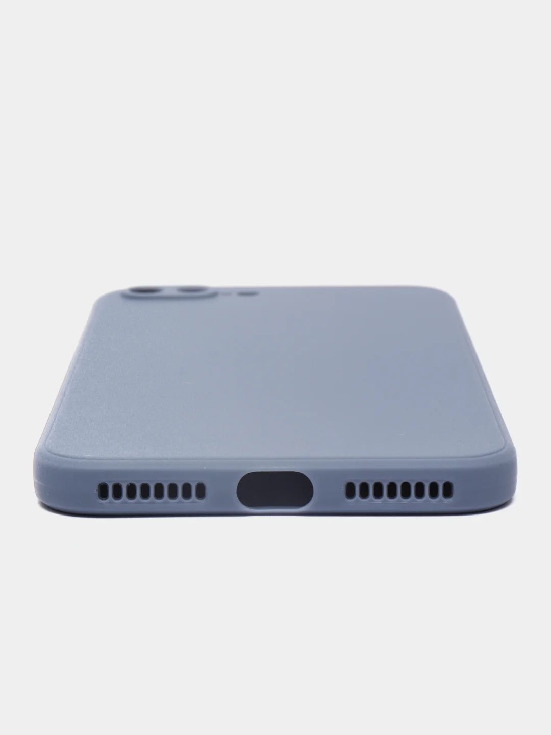 Серый меланж чехол для iPhone 6, 6S, 7, 8, SE 2020, 7 Plus, 8 Plus, X, XS, XS Max, XR, 11, 11 Pro, 11 Pro Max, 12