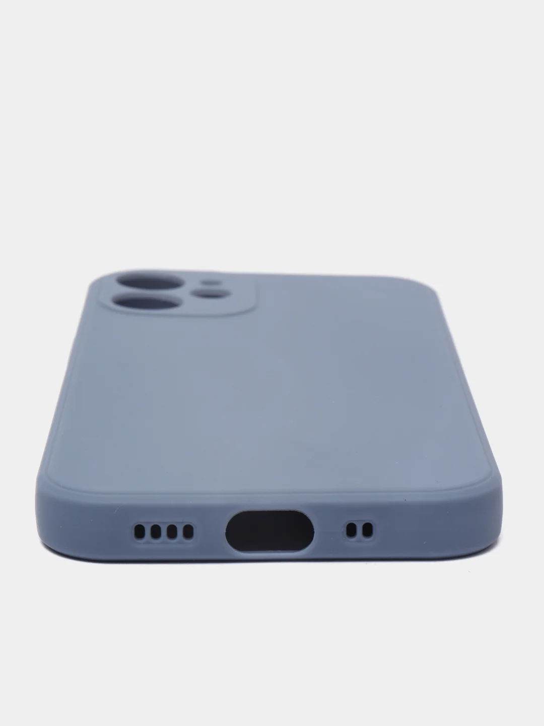 Серый меланж чехол для iPhone 6, 6S, 7, 8, SE 2020, 7 Plus, 8 Plus, X, XS, XS Max, XR, 11, 11 Pro, 11 Pro Max, 12