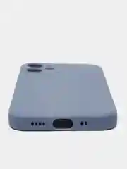 Серый меланж чехол для iPhone 6, 6S, 7, 8, SE 2020, 7 Plus, 8 Plus, X, XS, XS Max, XR, 11, 11 Pro, 11 Pro Max, 12