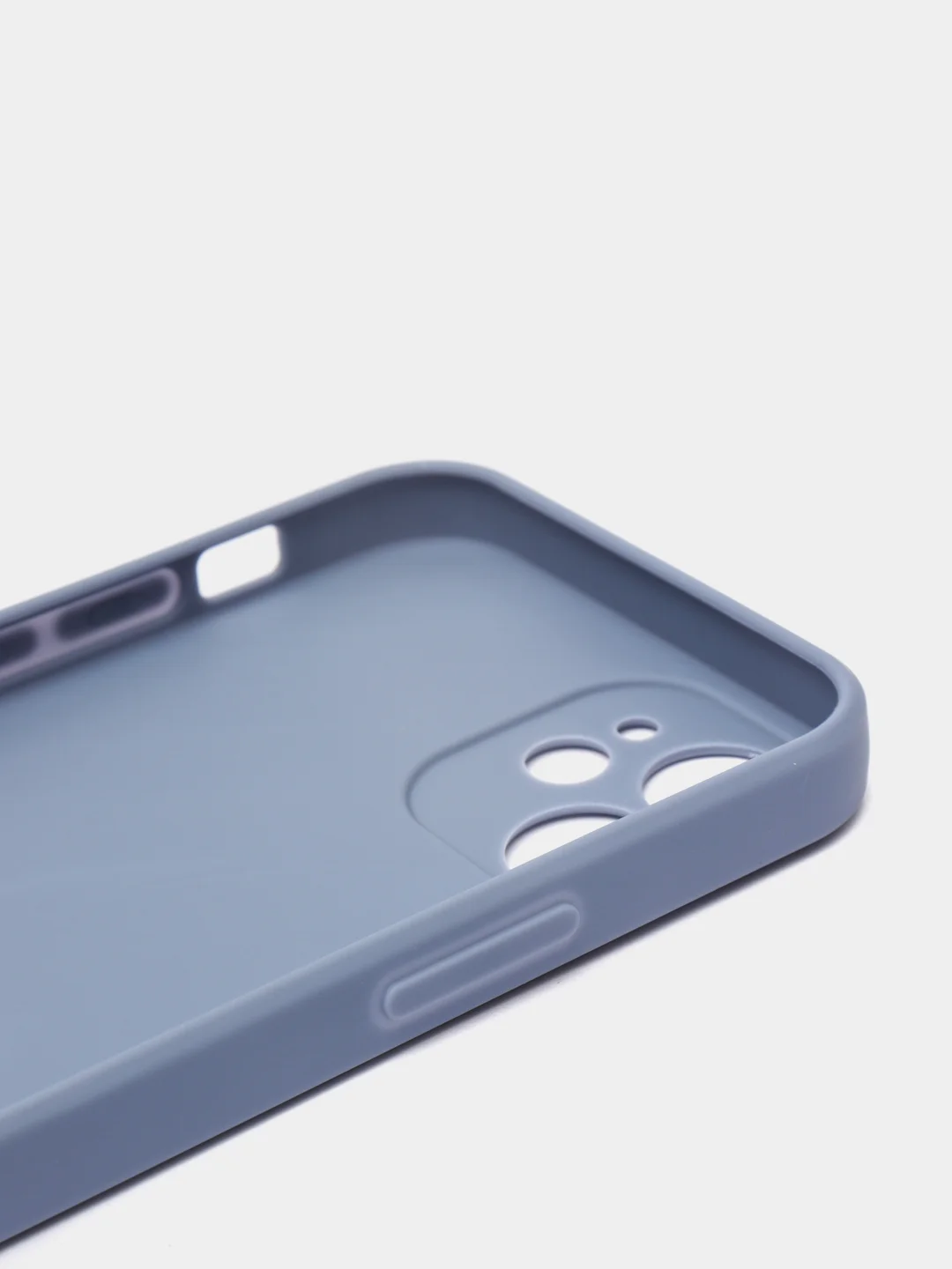 Серый меланж чехол для iPhone 6, 6S, 7, 8, SE 2020, 7 Plus, 8 Plus, X, XS, XS Max, XR, 11, 11 Pro, 11 Pro Max, 12