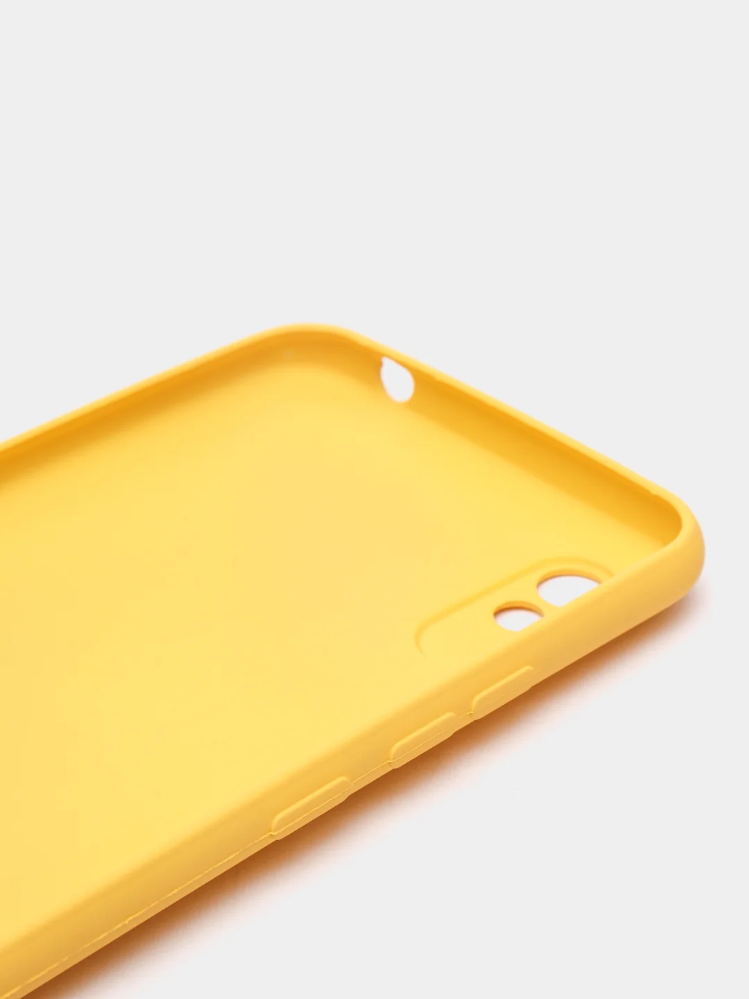 Желтый чехол Xiaomi Redmi 9A, Сяоми Редми 9А чехол силиконовый рифленый