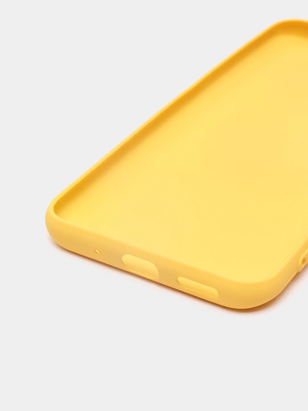 Желтый чехол Xiaomi Redmi 9A, Сяоми Редми 9А чехол силиконовый рифленый