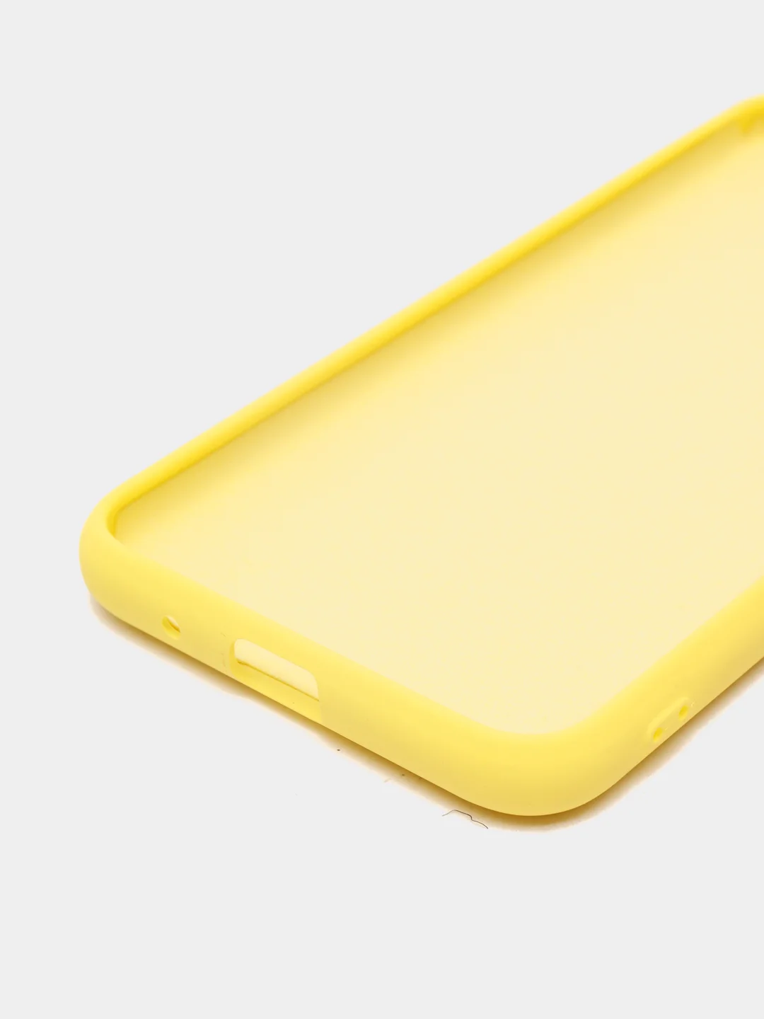 Желтый чехол на Honor 9S\/uawei Y5p, Хонор 9С/Хуавей У5п силиконовый с подкладом из микрофибры