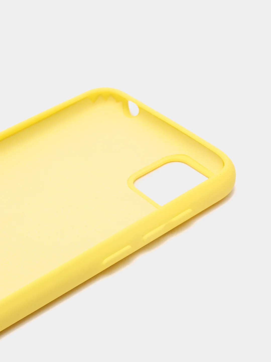 Желтый чехол на Honor 9S\/uawei Y5p, Хонор 9С/Хуавей У5п силиконовый с подкладом из микрофибры