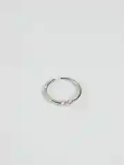 Серебряный кольцо безразмерное "Маленькое сердце"
