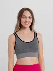Черный топ женский спортивный